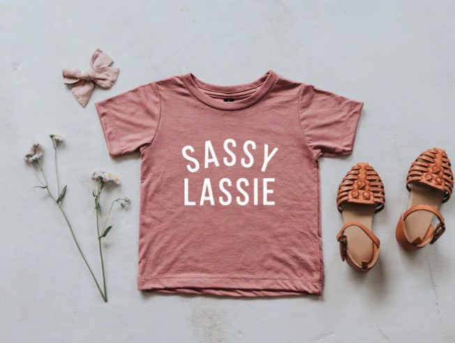 Sassy Lassie Baby & Kids Tee