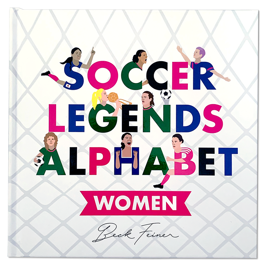Soccer Legends Alphabet | Women - The Yellow Canary